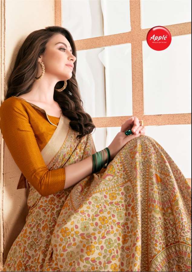 Buy Madhubani Vol 4 Apple Online Wholesale Designer Fancy Saree